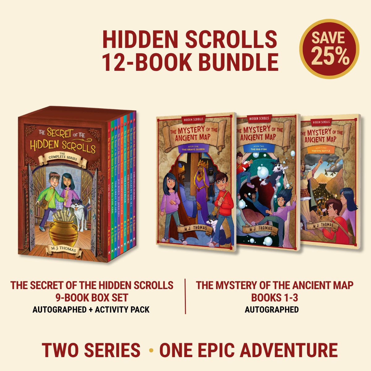 Hidden Scrolls 12-Book Adventure Bundle