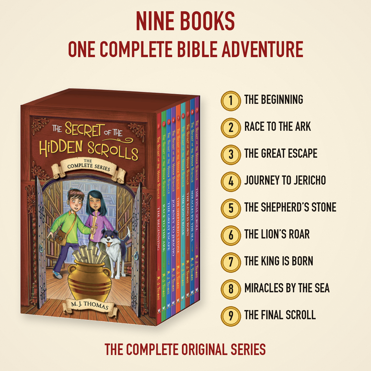 The Secret of the Hidden Scrolls: Box Set