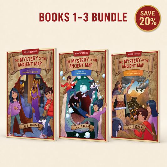 The Mystery of the Ancient Map: Books 1–3 Bundle