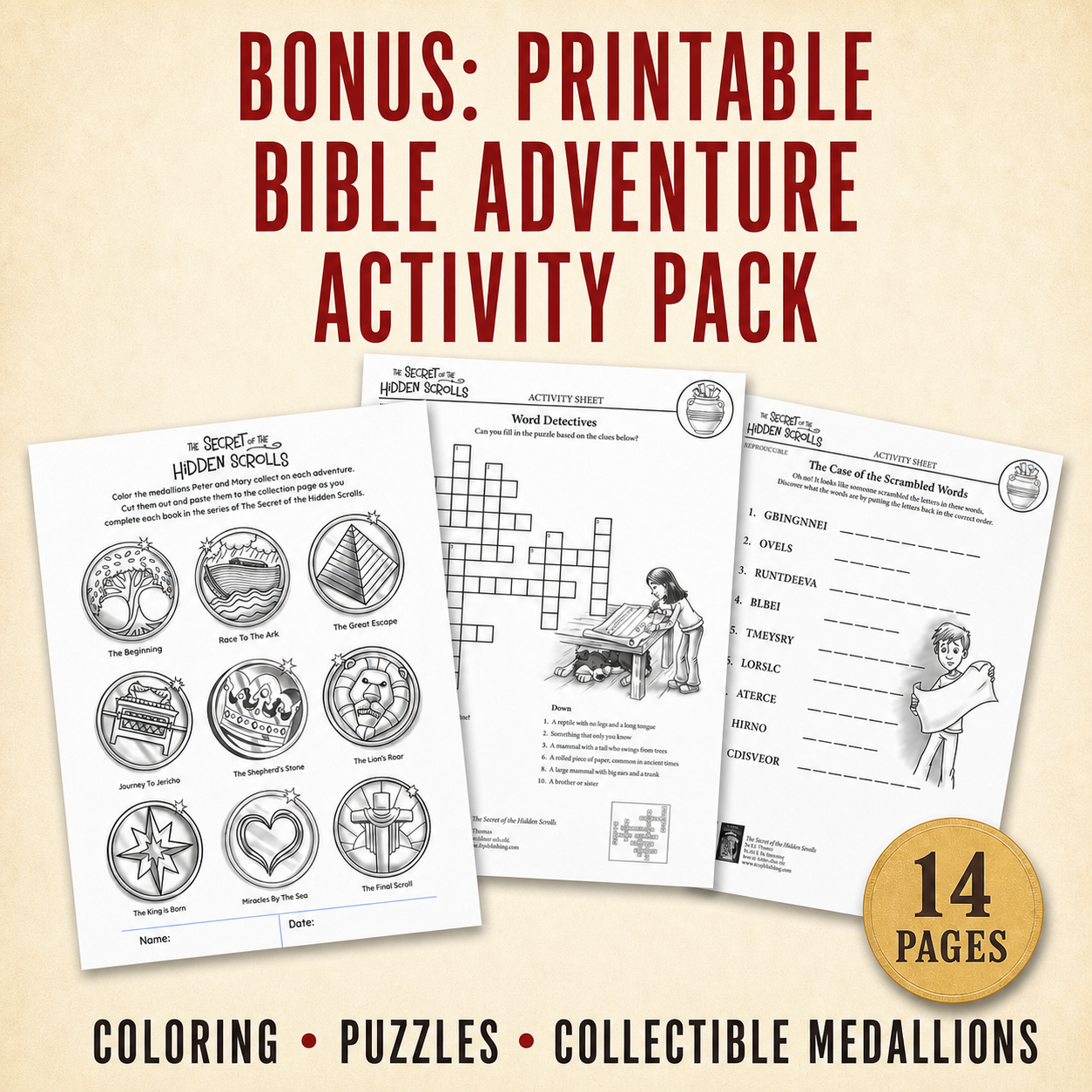 The Secret of the Hidden Scrolls: Box Set