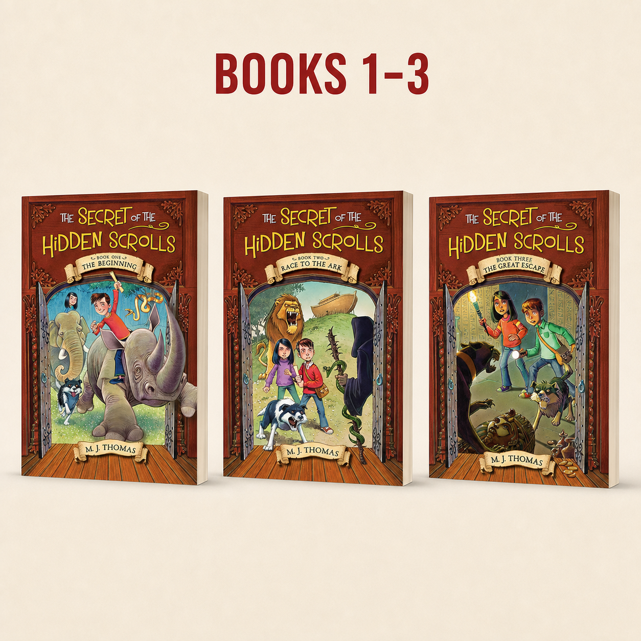 The Secret of the Hidden Scrolls: Box Set