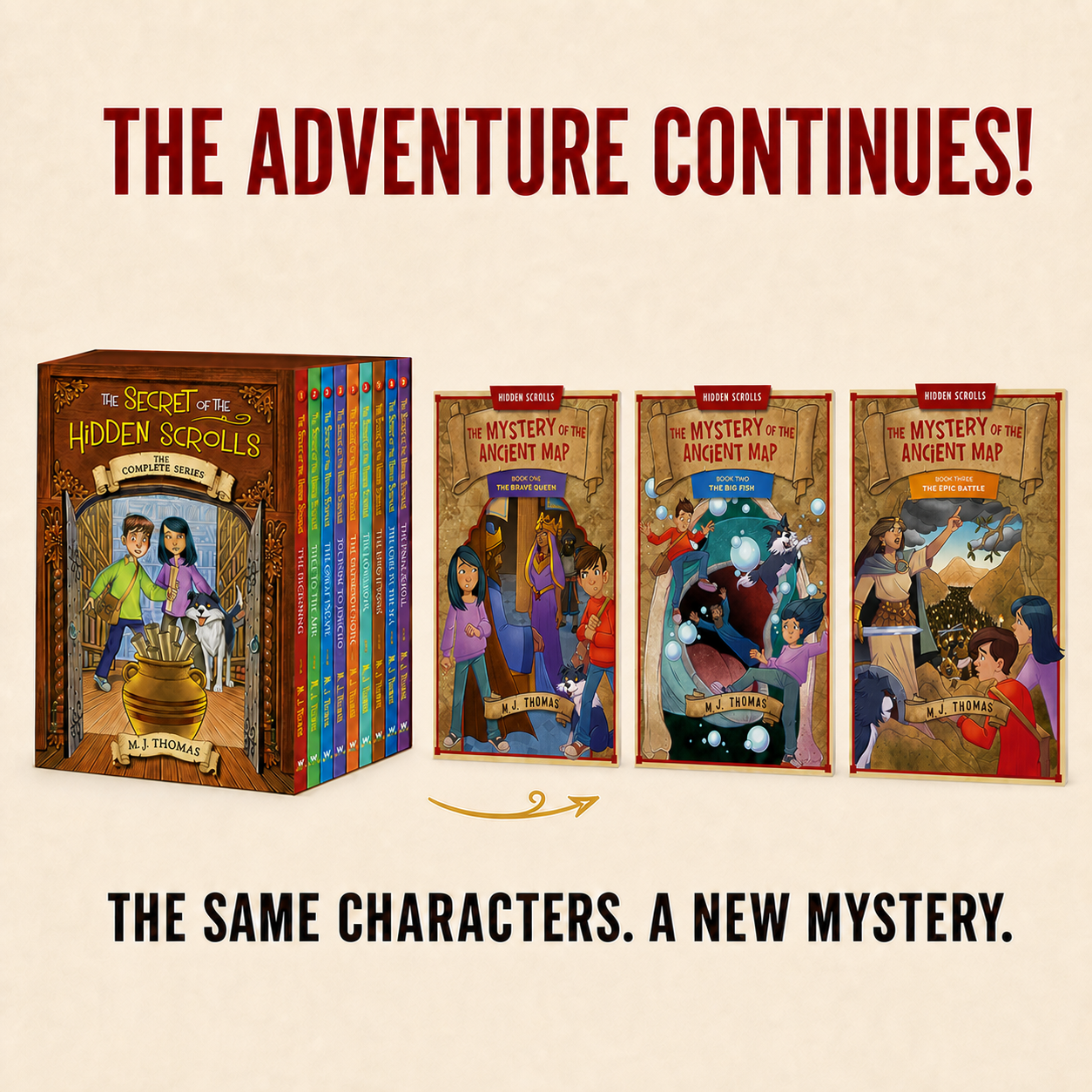 The Mystery of the Ancient Map: Books 1–3 Bundle